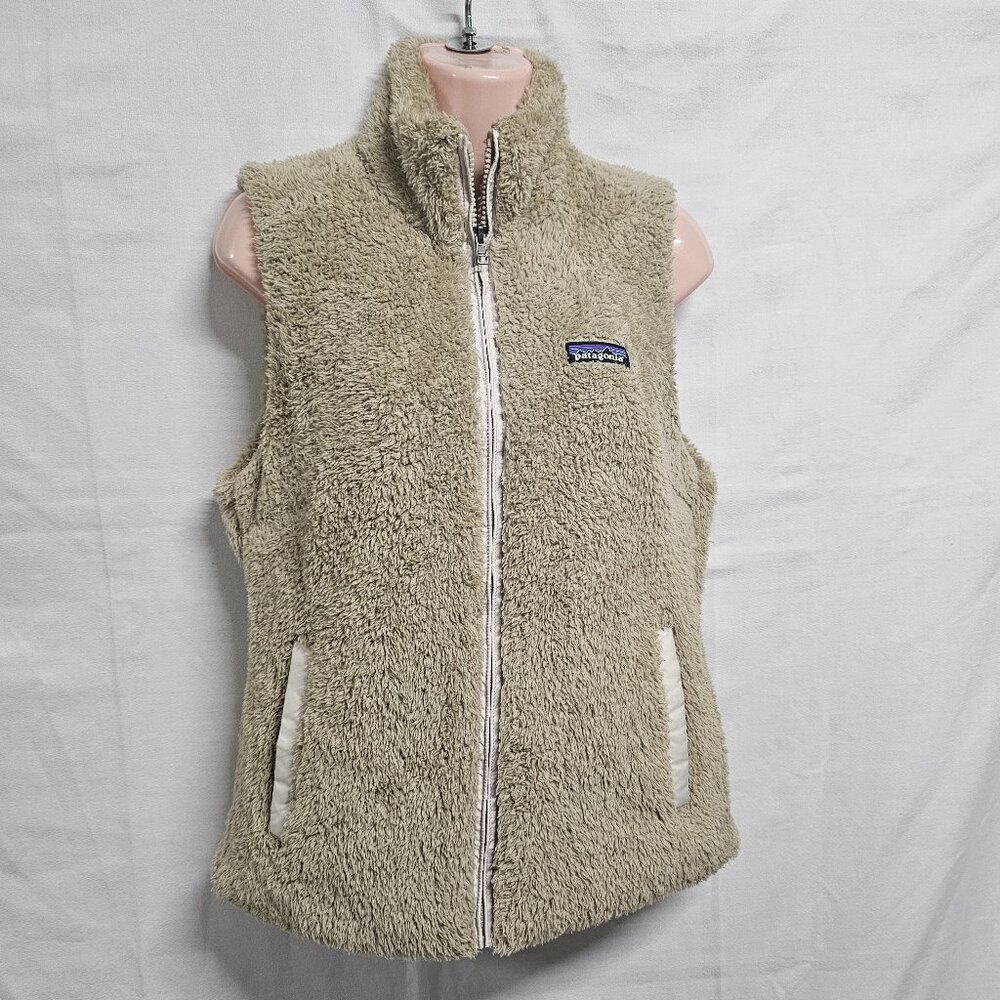 Patagonia Women's Los Gatos Fleece Vest Size M Seabird Gray - Picture 3 of 15